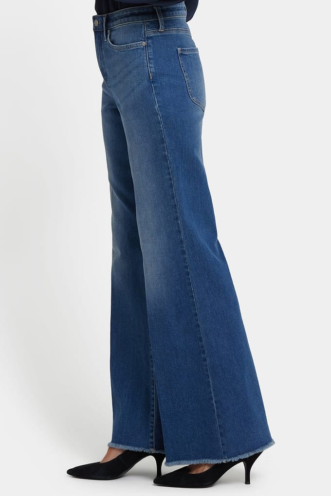 Mia Palazzo Jeans | Romantisch Indigo