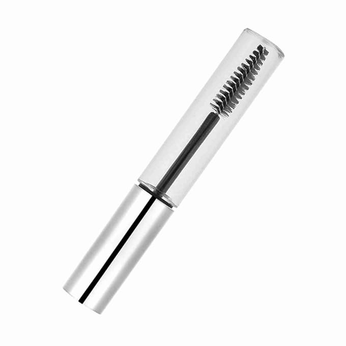5 Kleuren 10ml Lege Mascaratube met Wimperborstel Lege Mascara Container Fles #1 white