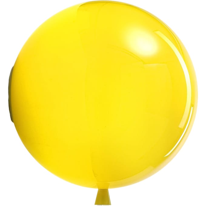 Brokis Memory Wandlamp - geel - glanzend - L