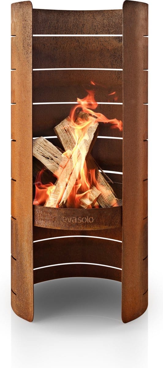 Eva Solo - FireCylinder Barbecue Vuurschaal - Cortenstaal - Bruin -