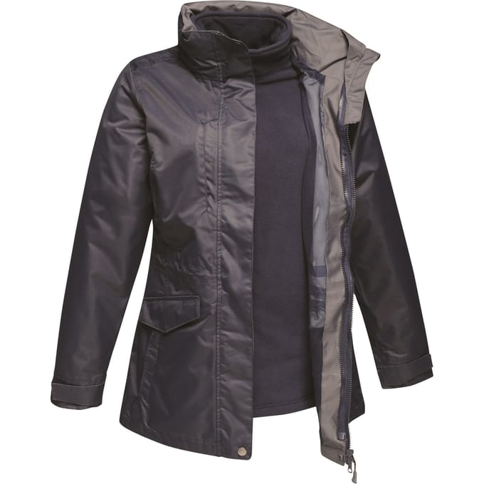 Regatta - Dames Benson III 3-In-1 Jas (Navy)