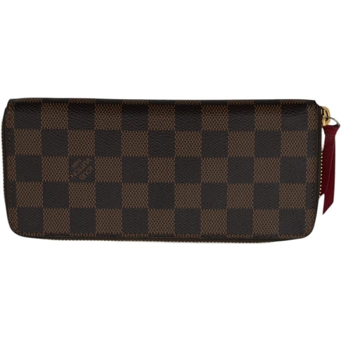 Louis Vuitton stoffen portemonnee Clemence