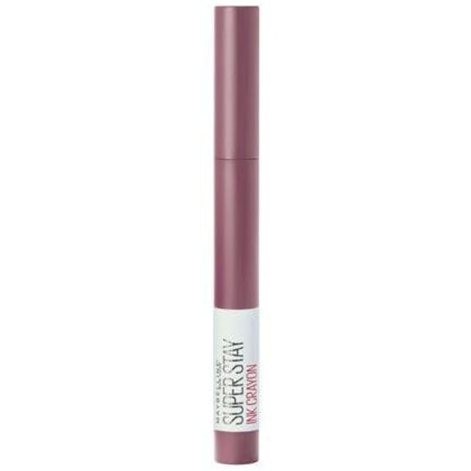 Maybelline SuperStay Ink Crayon Matte Lippenstift - 25 Stay Exceptional - Paars - 14 gr