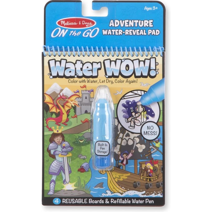 Melissa & Doug Water WOW! ON the GO Adventure Water-Reveal Pad