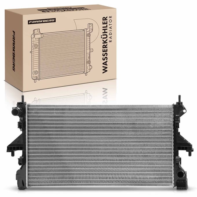 Frankberg 1x radiator waterkoeler motorkoeler voor Citroën