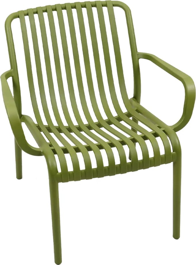 Vita Porto loungestoel groen