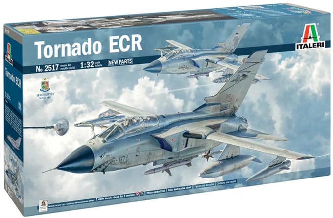 Italeri Modelbouwpakket Vliegtuigen - 2517 Tornado IDS/ECR Plane Plastic - 1:32 - Modelbouw