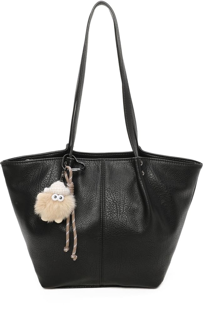 Trendy shopper / handtas - Ines Delaure - zwart