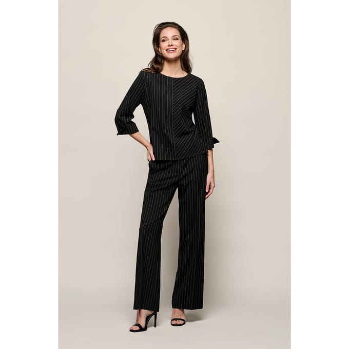 Zion Top Zwart / Wit