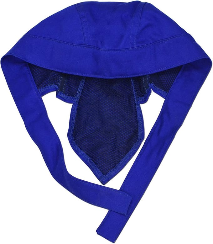 Lashoog / Lasmasker Binnenvoering Katoen Blauw - Universele Bescherming