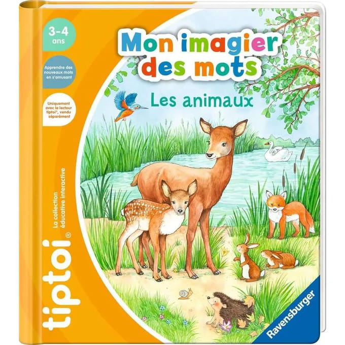 Educatieve spelletjes mijn woord denkbeeldig - tiptoi® dieren Ravensburger