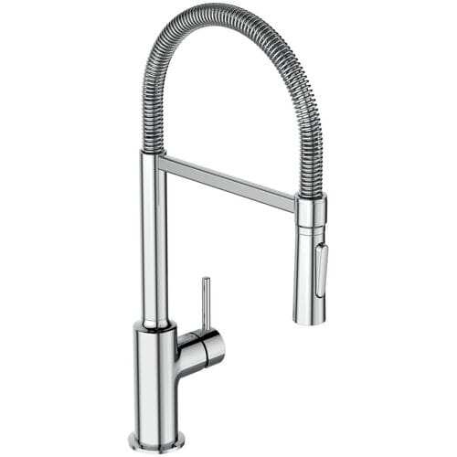 Ideal Standard Ceralook - Semi Profi keukenkraan met flexibele uitloop, BlueStart, chroom BC302AA