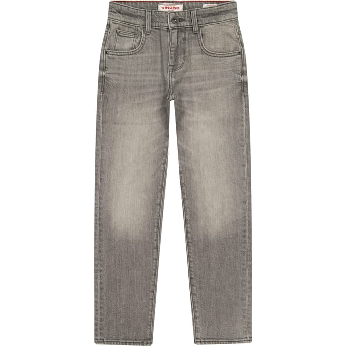 Vingino Boys Paolo Jeans Grey Vintage Maat: 9 | Spijkerbroeken Outlet | kids | Grijs