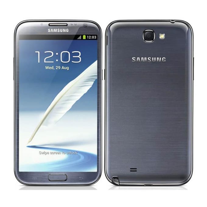 Gereviseerd Samsung Origineel Samsung Galaxy Note II N7100 4G 8MP 2GB RAM 16GB ROM Mobiele Telefoon Met 1 SIM simple set zwart