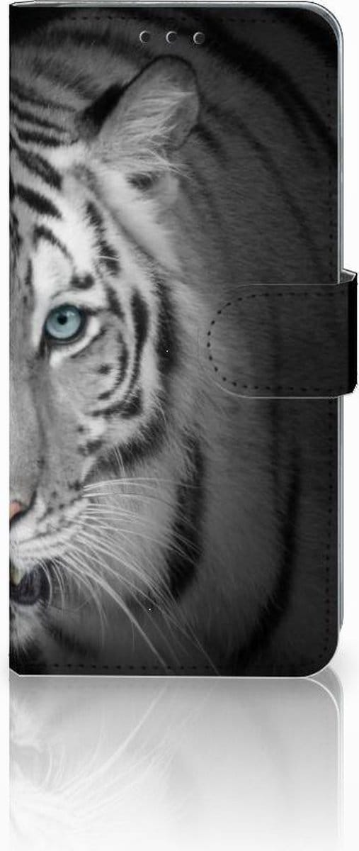 Huawei P30 Pro Telefoonhoesje met Pasjes Tijger