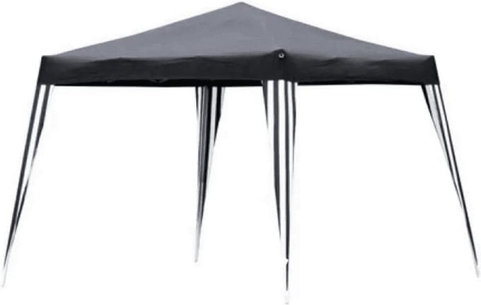 Partytent Easy Up - grijs/antraciet - 3 x 3 m