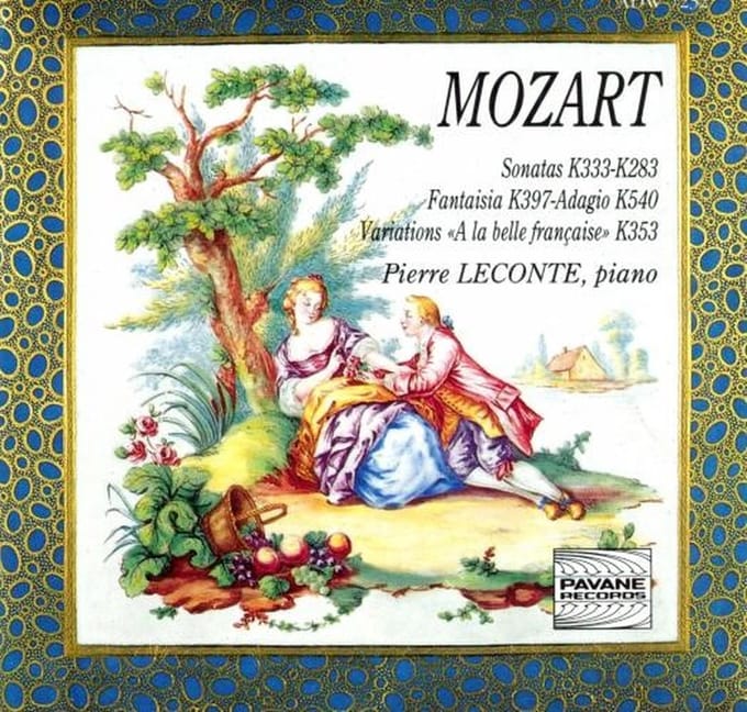 Pierre Leconte - Mozart: Sonatas K.283-332/Fantasia (CD)
