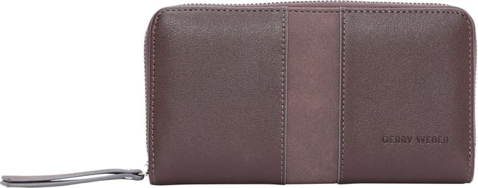 GERRY WEBER Portemonnee Soft Mix Purse LH13Z Dark Brown Donkerbruin