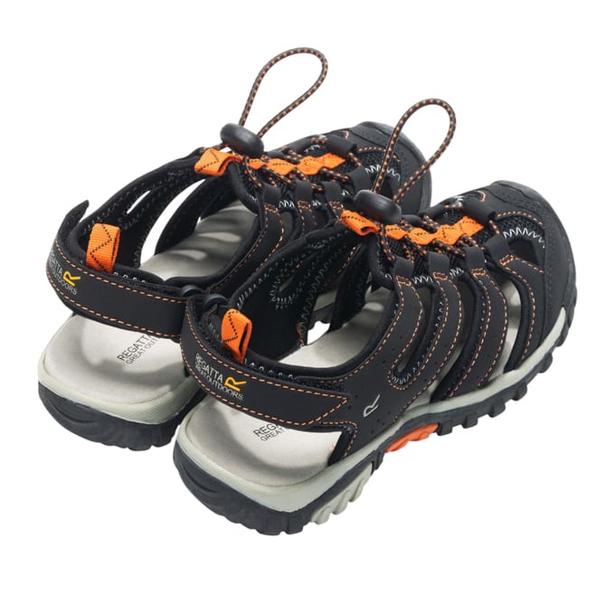 Regatta Kinderen/Kinderen Westshore IV Sandalen (Zwart/Roestanje)