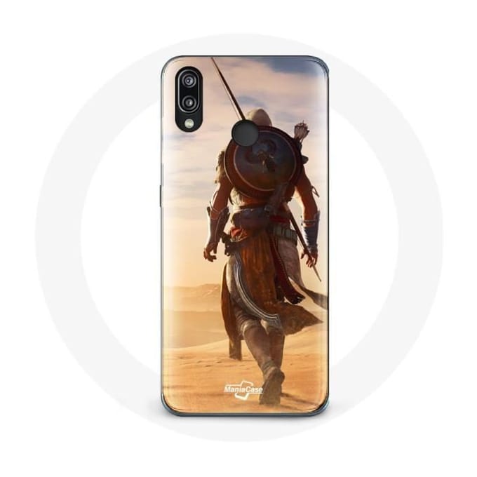 Coque pour Huawei P20 Lite - Assassin's Creed - Souple - Noir - Protection - Mixte