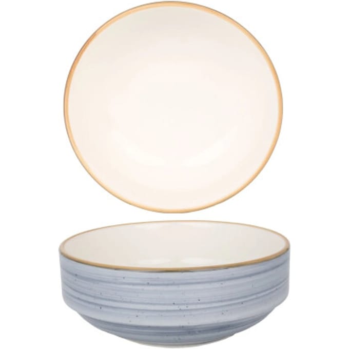 Bonna Kommetje - Aura Dusk - Porselein - 14 cm (500cc) - set van 6