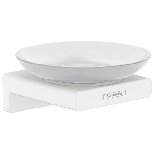 Hansgrohe Addstoris Zeephouder - met schaal - mat wit