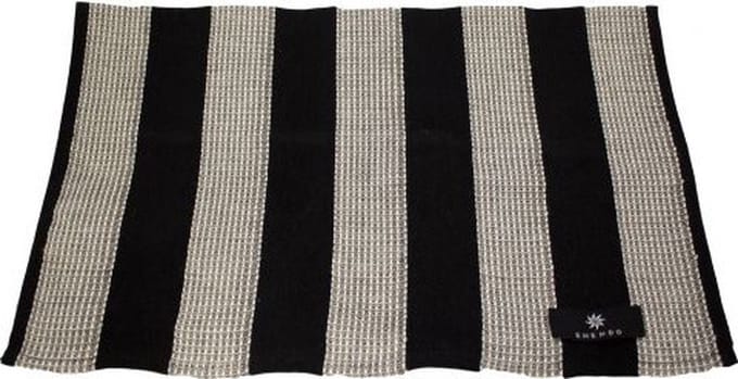 Sauna zitdoek - zwart, 45x50cm (Emendo, Finland)