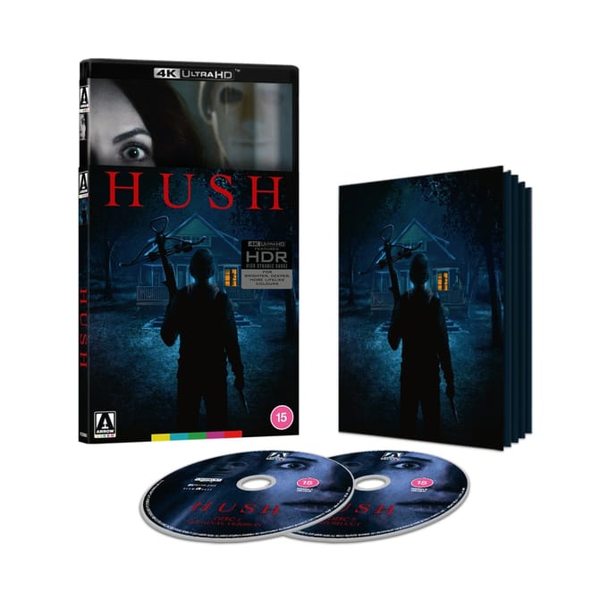 Hush - 4K UHD + blu-ray - Limited Edition - Import