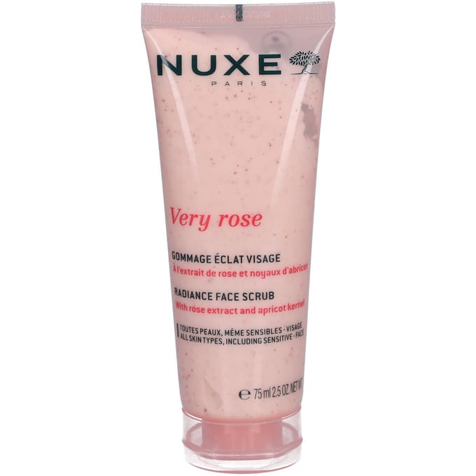 Nuxe Very Rose Radiance Face Scrub Gezichtspeeling Dames 75 ml