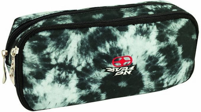 No Fear Etui Tie-dye 23 X 10 X 6 Cm Textiel Zwart