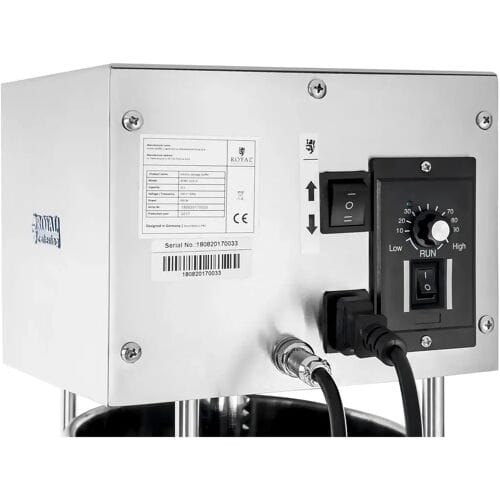 Worstenvuller - 15 Liter - elektrisch - incl. 4 vulbuizen - Royal Catering RCWF-15LE-H