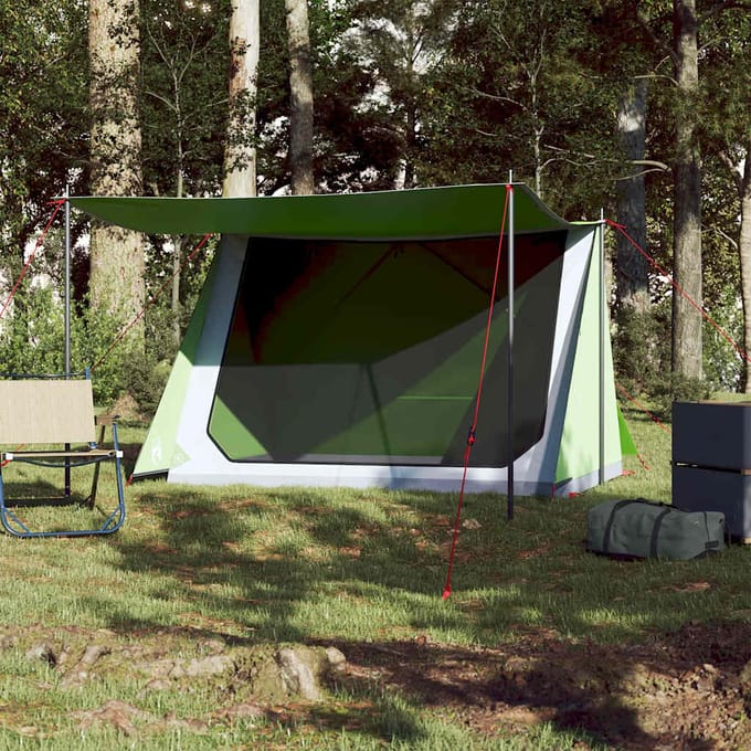 Vidaxl Tente de Camping, 2 Personnes, Verte, Imperméable
