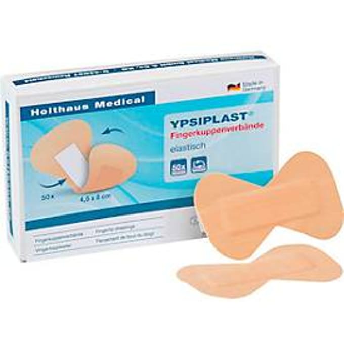 Vingertopverband YPSIPLAST®, 50 stuks, elastisch, huidkleurig weefsel