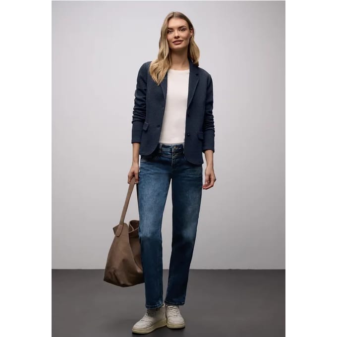 Blazer met structuur