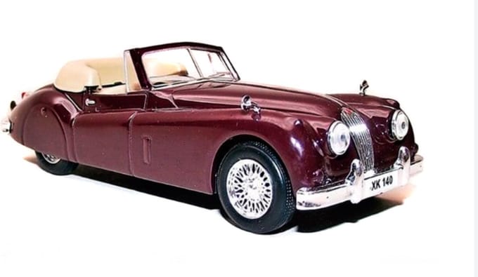ATLAS JAGUAR XK140 1:43