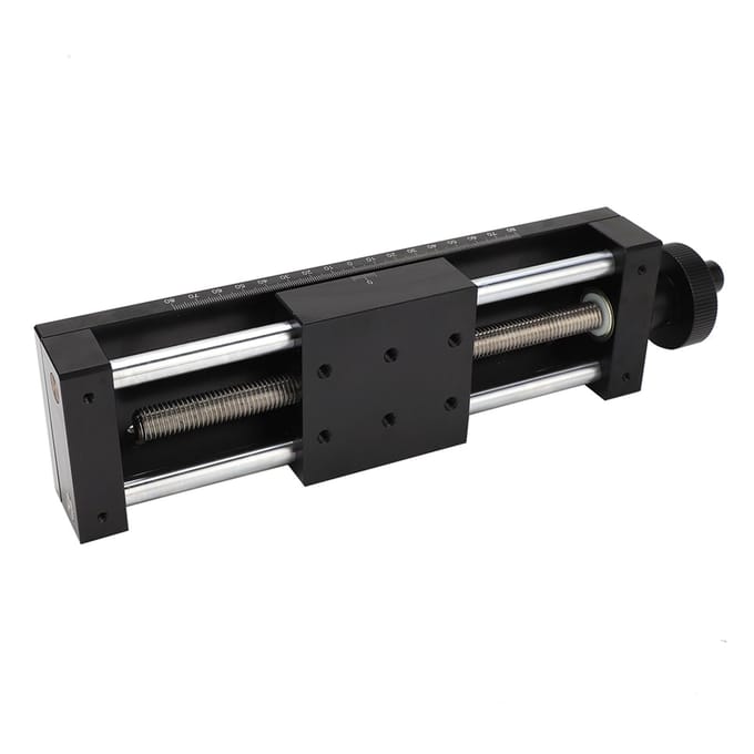 Schuiftafel Handzwengel Type Knop Zwaluwstaartgeleiding Trimplatform met Schaal SPXKST80150