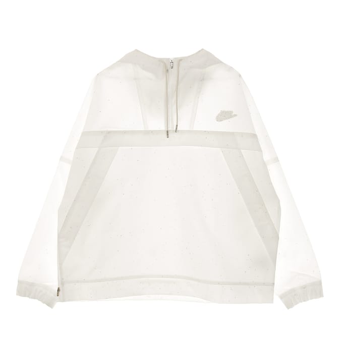 Uitneembare windbreker W sportkledingjas voor dames Anorak Trpnt Earth Day Wit/wit