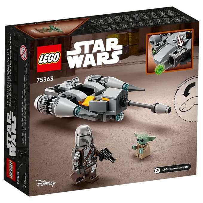 LEGO Star Wars De Mandalorian N-1 Starfighter Microfighter - 75363