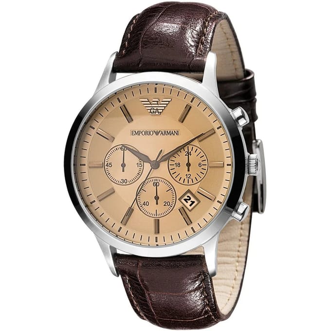 Emporio Armani Herenhorloge Kwarts Grijs