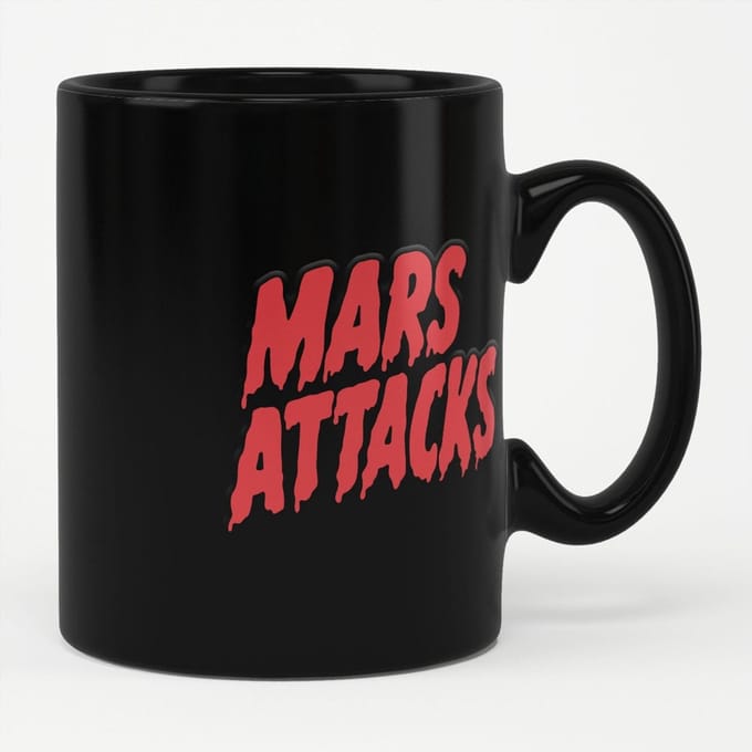 Mars Attacks Kopje/koffiemok met logo