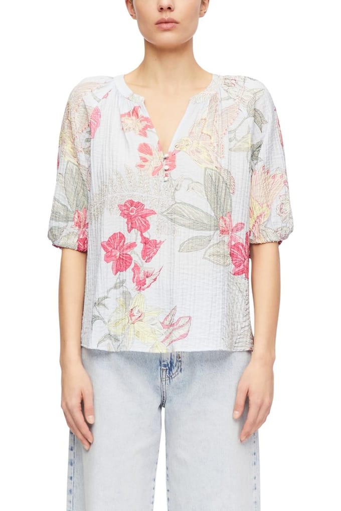 Comma  Blouses Blue Taglia: 46 | Magliette intime Outlet | Donna | Blu