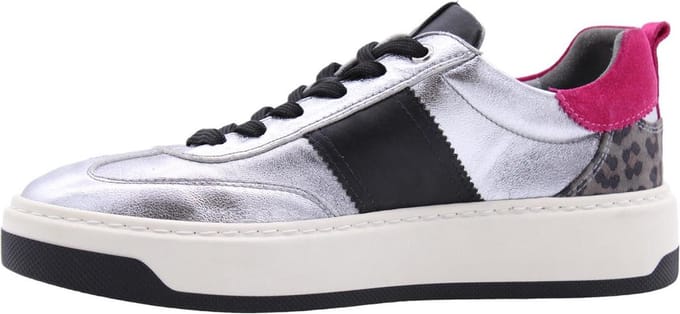 Nero Giardini -Dames - zilver - sneakers - maat 40