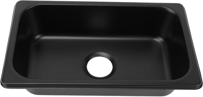 Rectangulaire RV Afwasbak van Grade 304 RVS met Efficiënte 40mm Afvoer, Ideaal voor Boot en Yachten