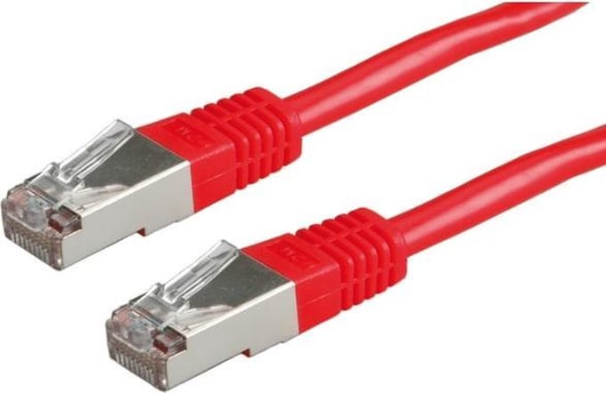 ROLINE FTP patchkabel Cat5e rood 15m