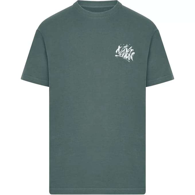 Mister Tee - True Mental Power Heren Tshirt - M - Donkergroen