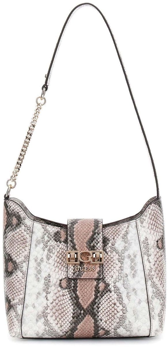 GUESS schoudertas Jane Hobo Bag Lotus Multi wit