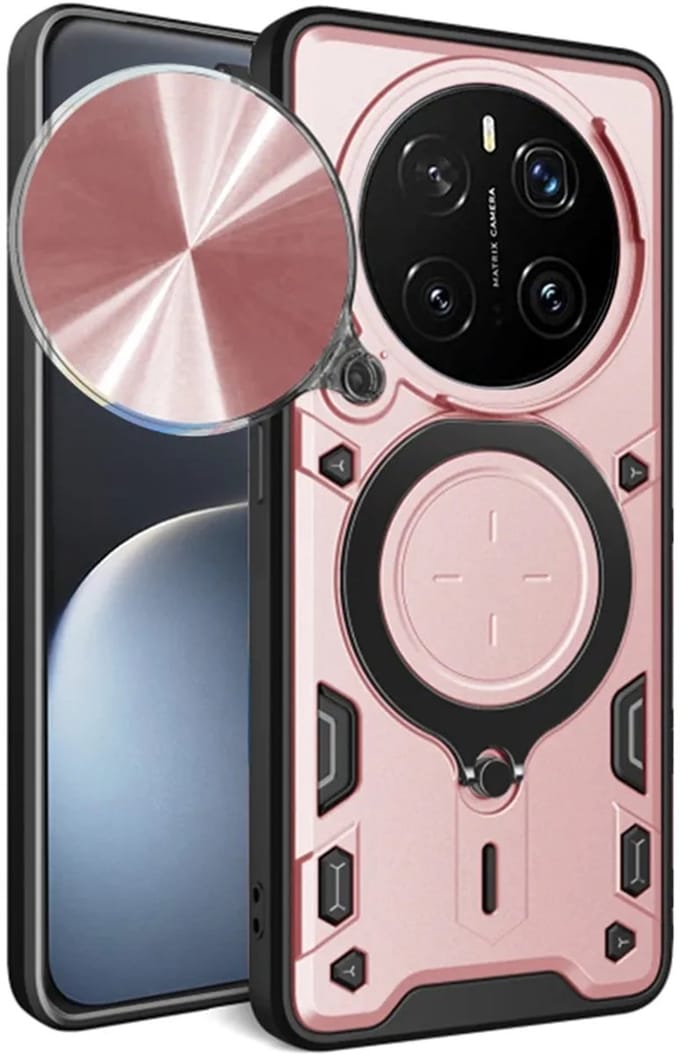 Hoesje geschikt voor HONOR Magic7 Pro - Techsuit CamGuard Pro Back Cover - Roségoud