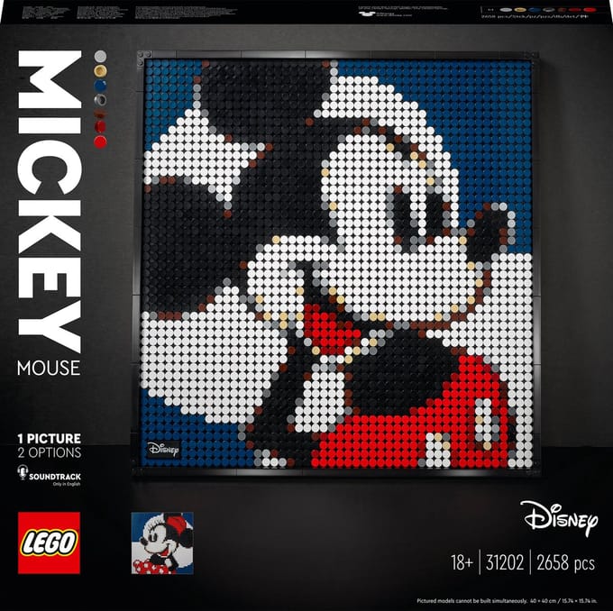 LEGO ART Disney's Mickey Mouse 31202