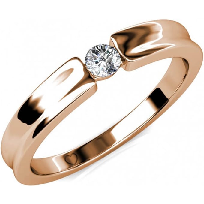 Eenvoud Ring - Oostenrijks Kristal