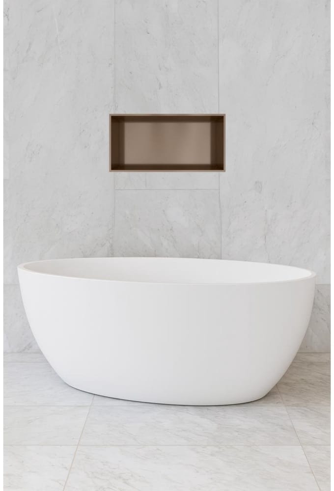 Hotbath &More BOX060 inbouwnis 30x60x10cm tuscan bronze